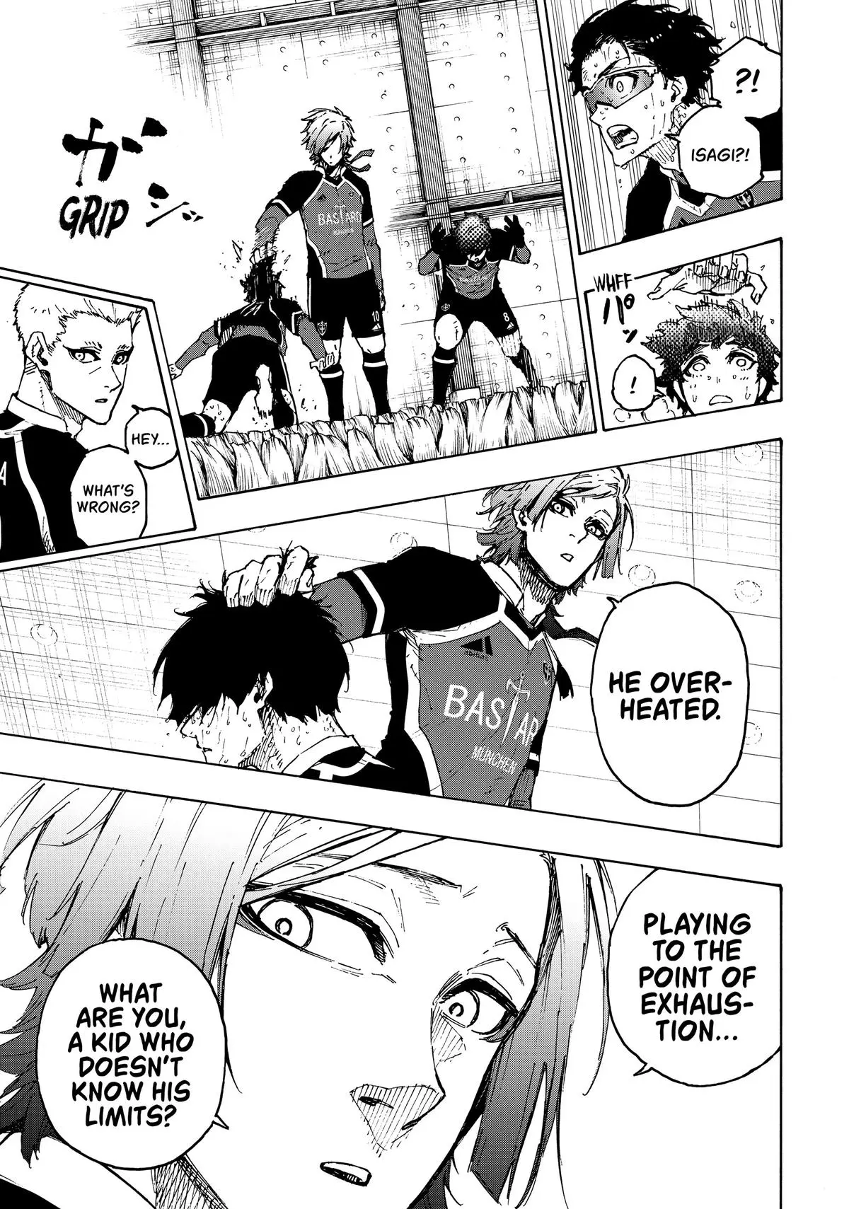 B Lock Manga, chapter 203, page 18