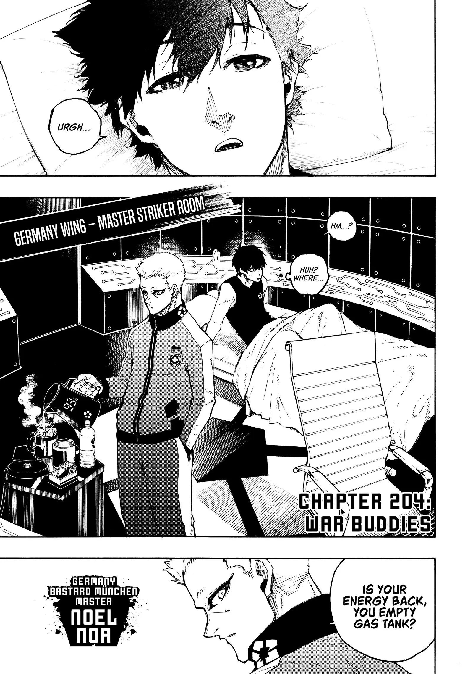 B Lock Manga, chapter 204, page 6