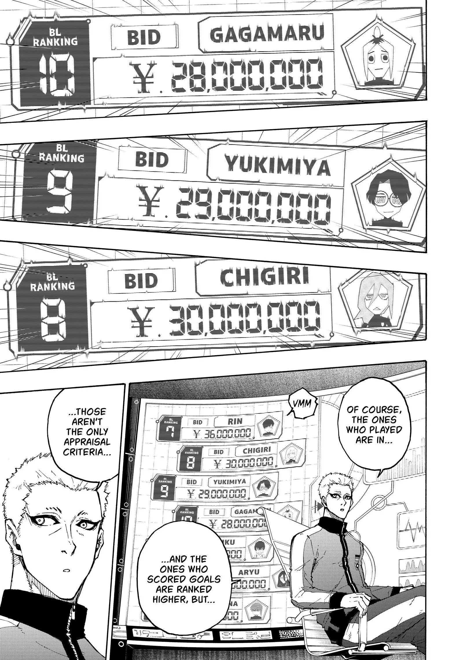 B Lock Manga, chapter 204, page 16