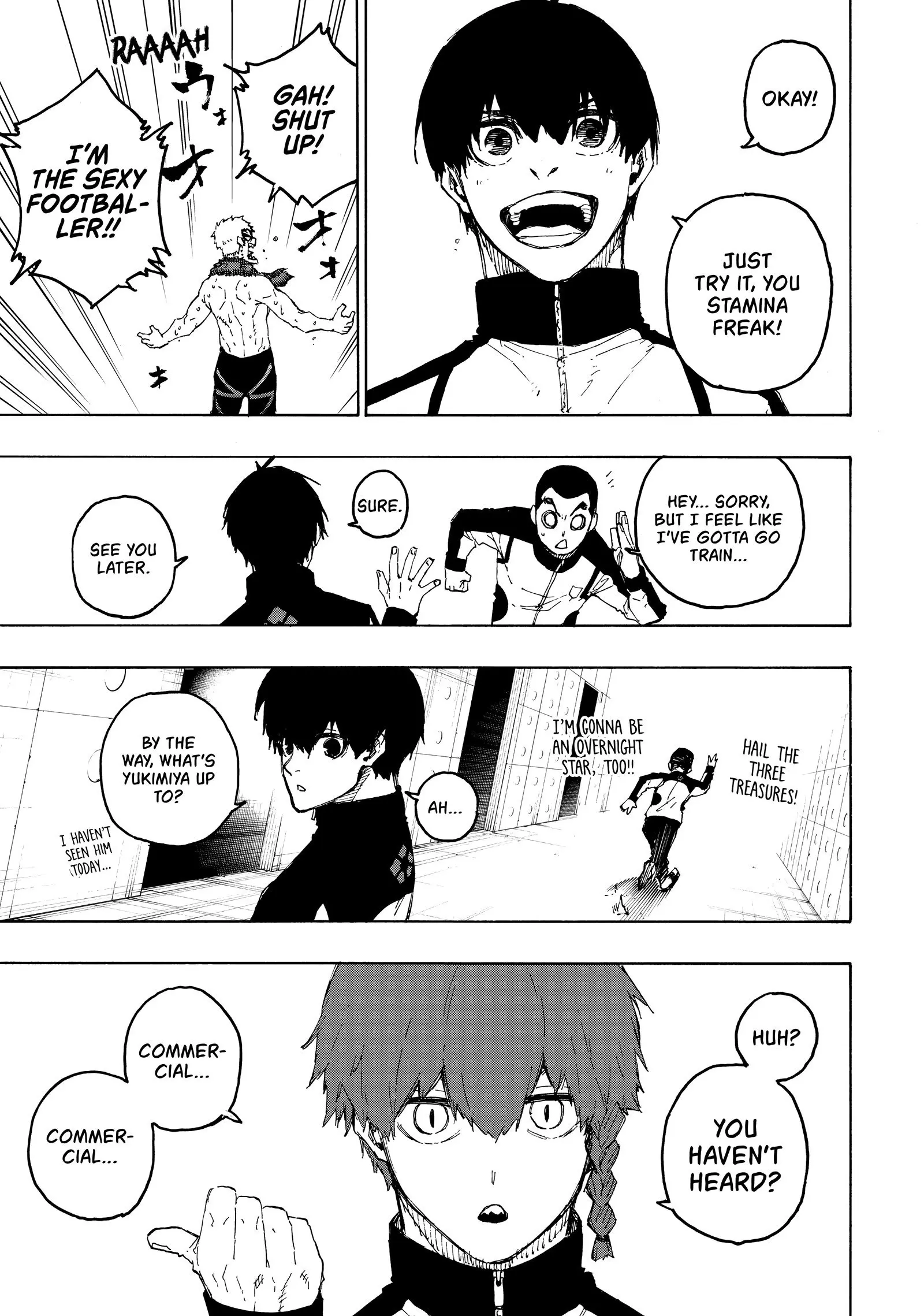 B Lock Manga, chapter 205, page 9