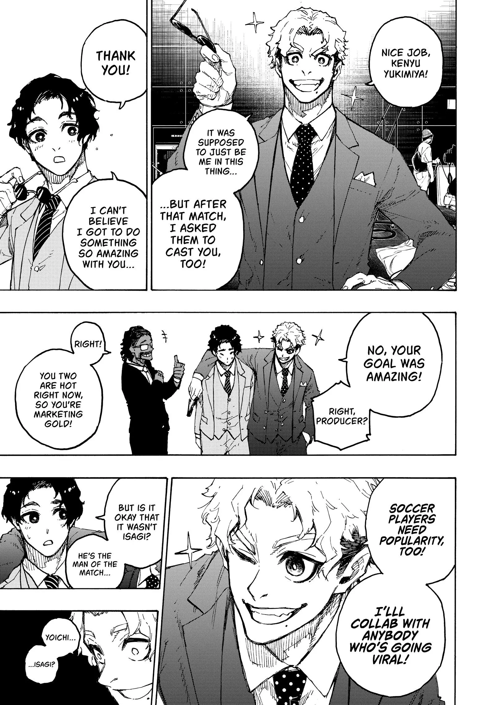 B Lock Manga, chapter 205, page 11