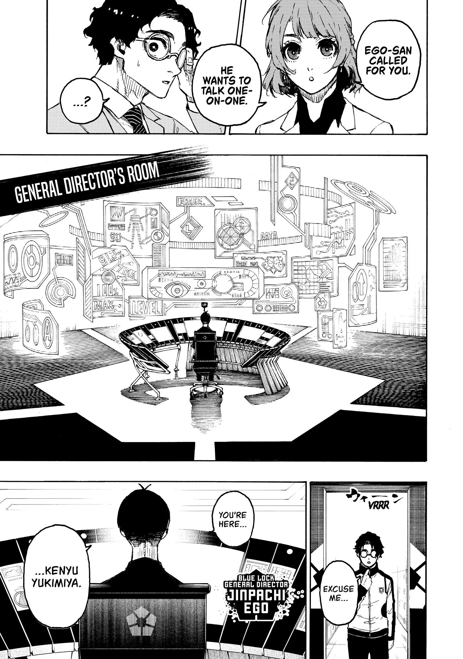 B Lock Manga, chapter 205, page 13