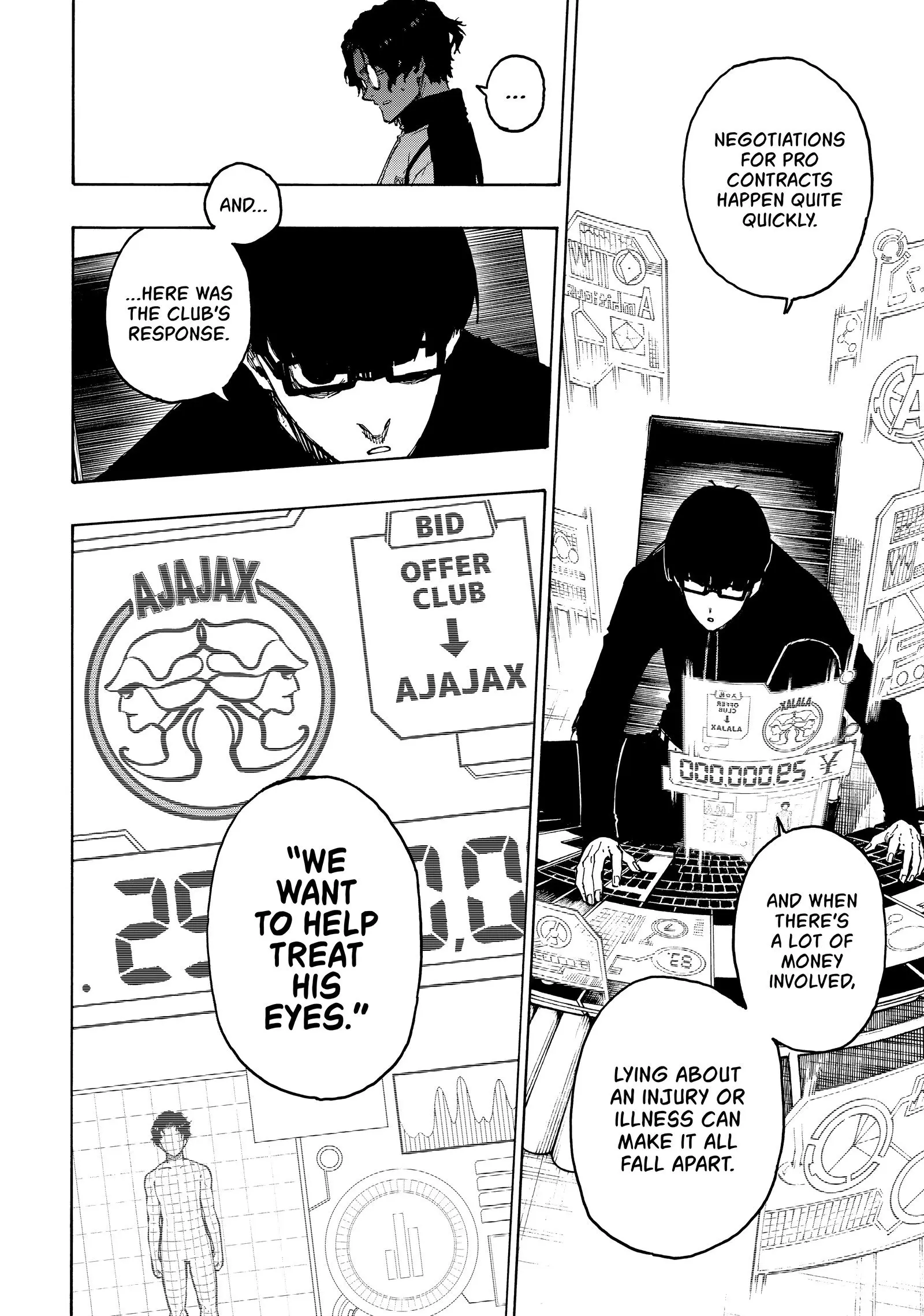 B Lock Manga, chapter 205, page 16