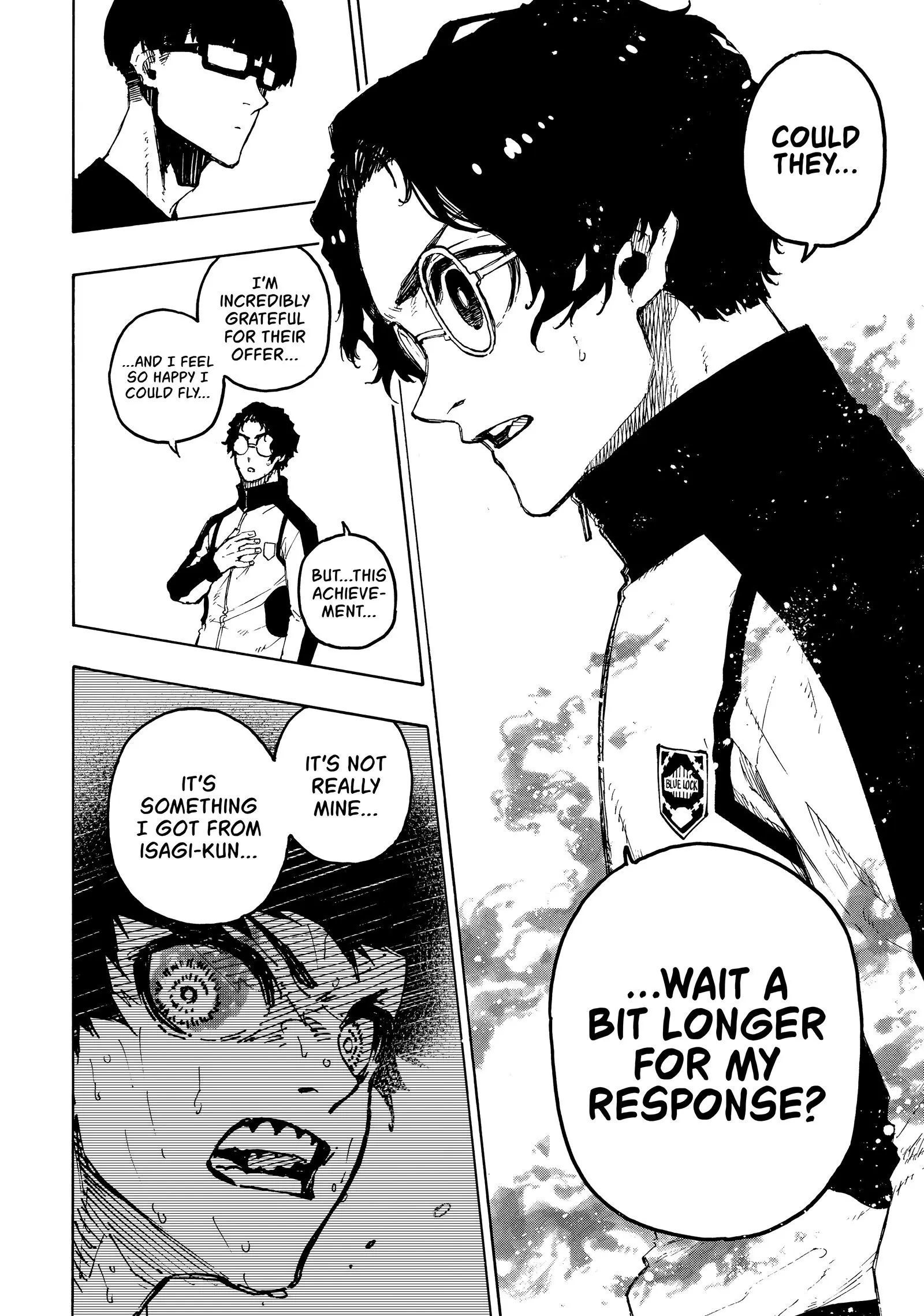 B Lock Manga, chapter 205, page 18