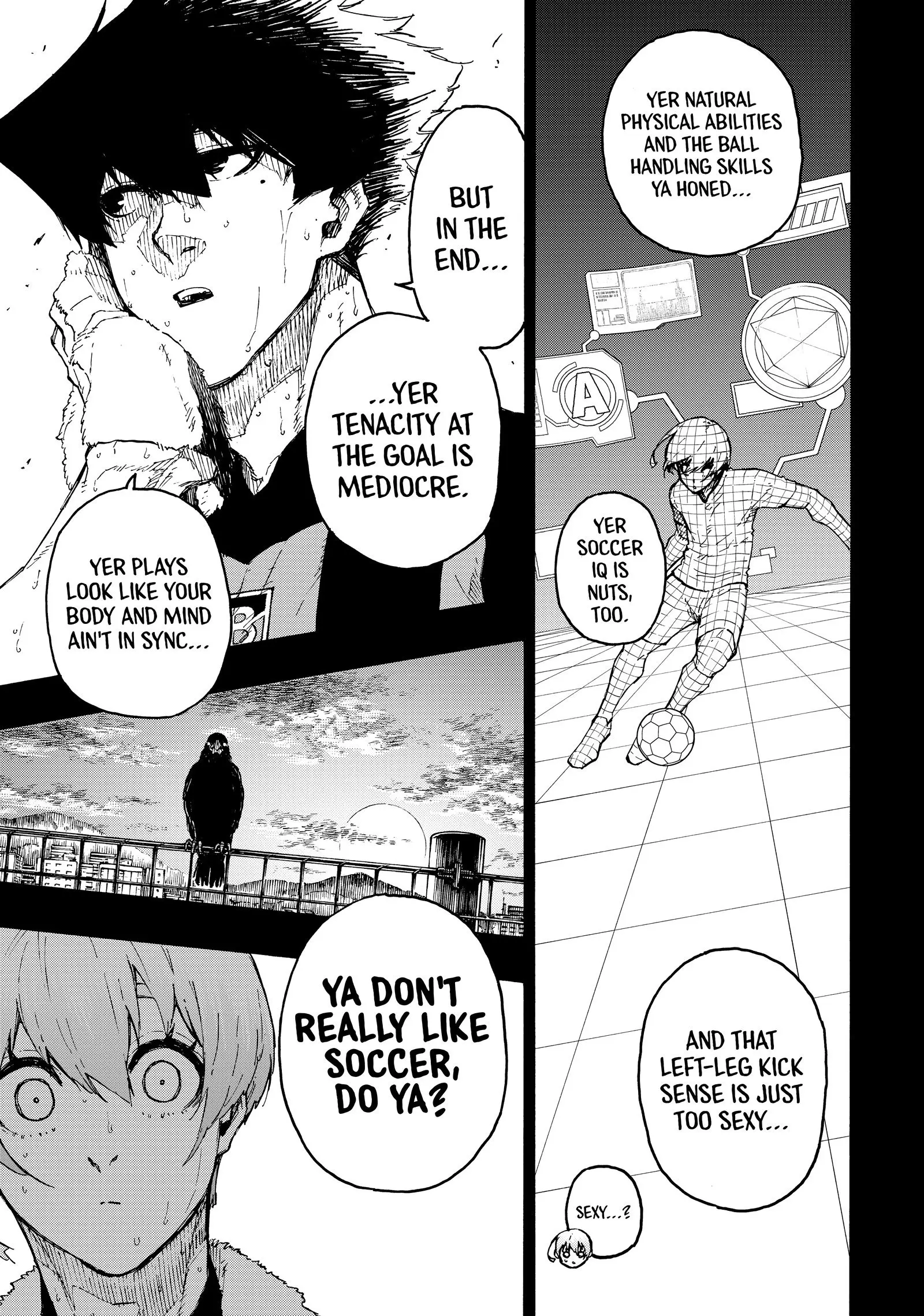 B Lock Manga, chapter 206, page 13