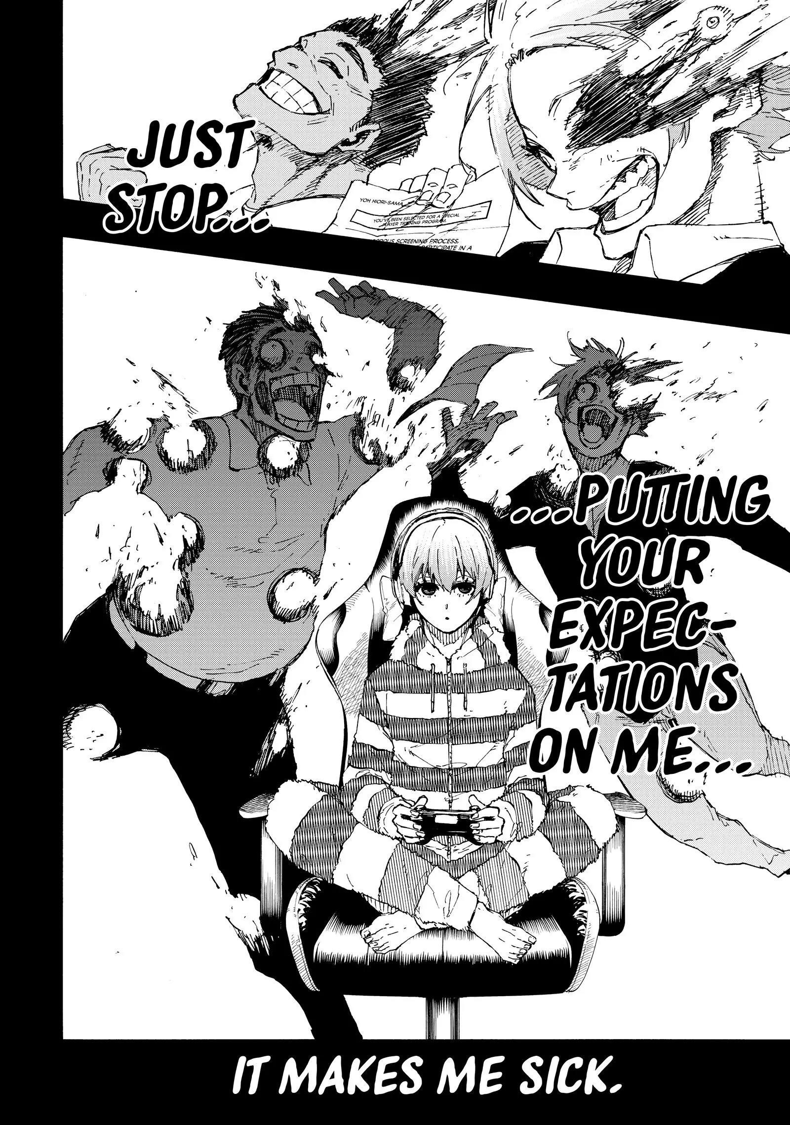 B Lock Manga, chapter 206, page 18