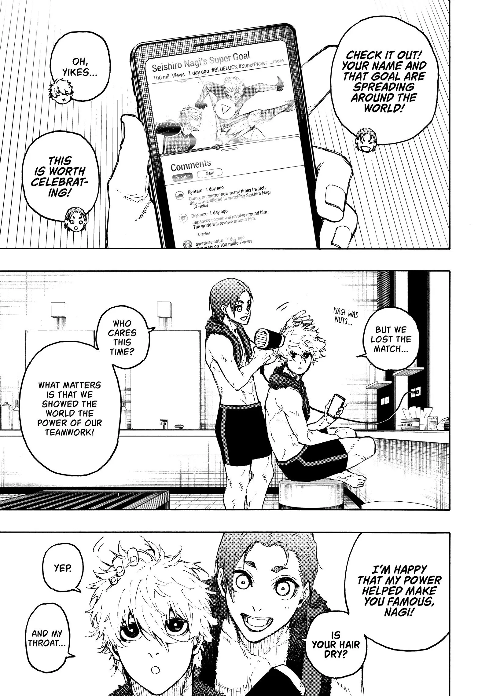 B Lock Manga, chapter 207, page 3