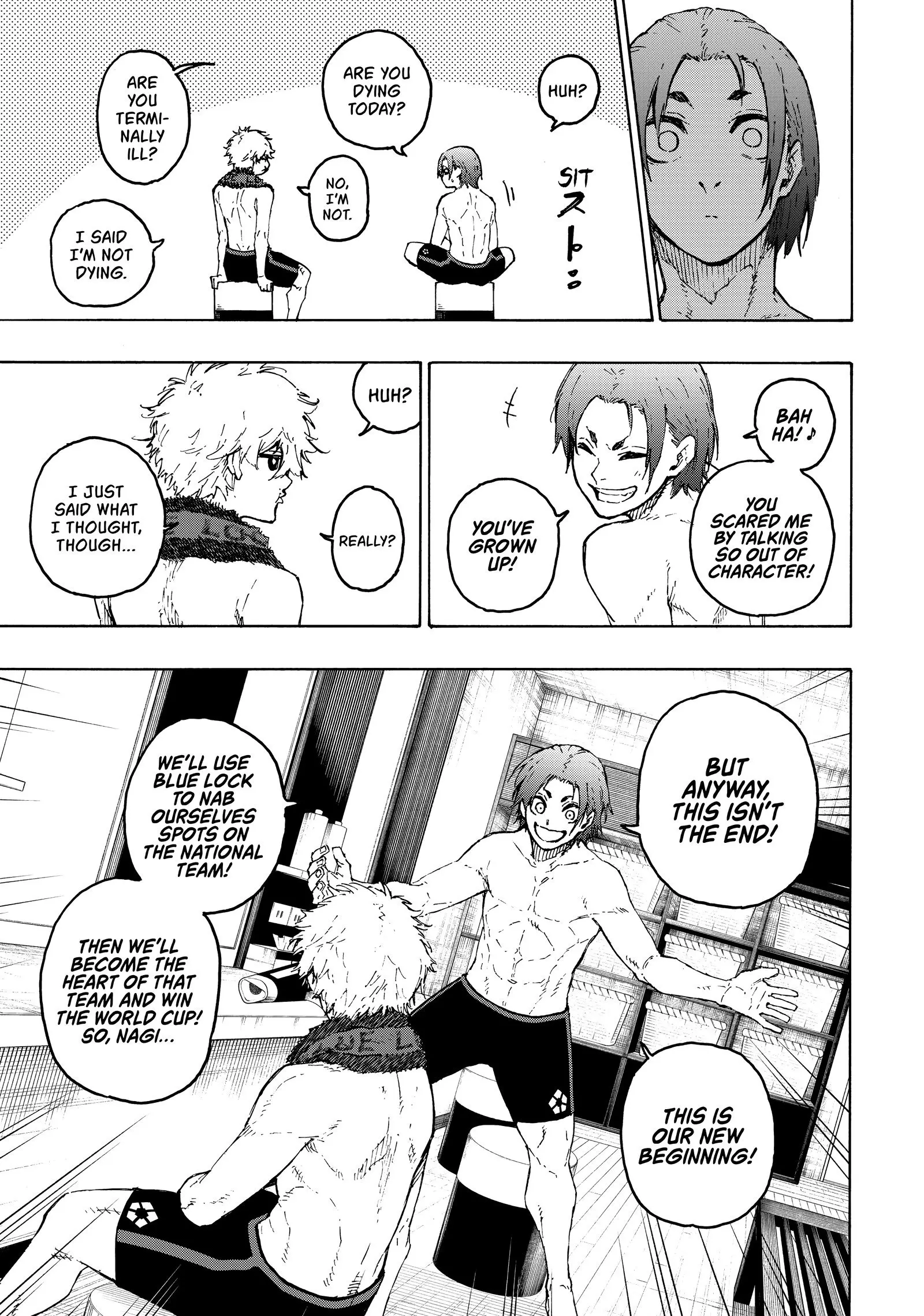 B Lock Manga, chapter 207, page 9
