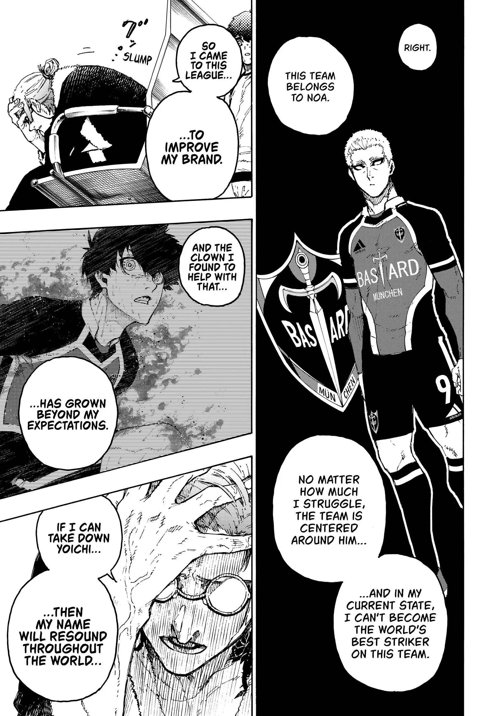 B Lock Manga, chapter 207, page 17
