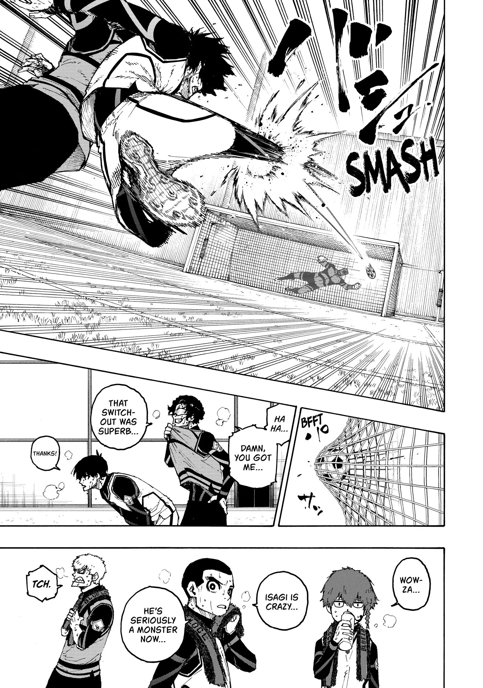 B Lock Manga, chapter 208, page 5