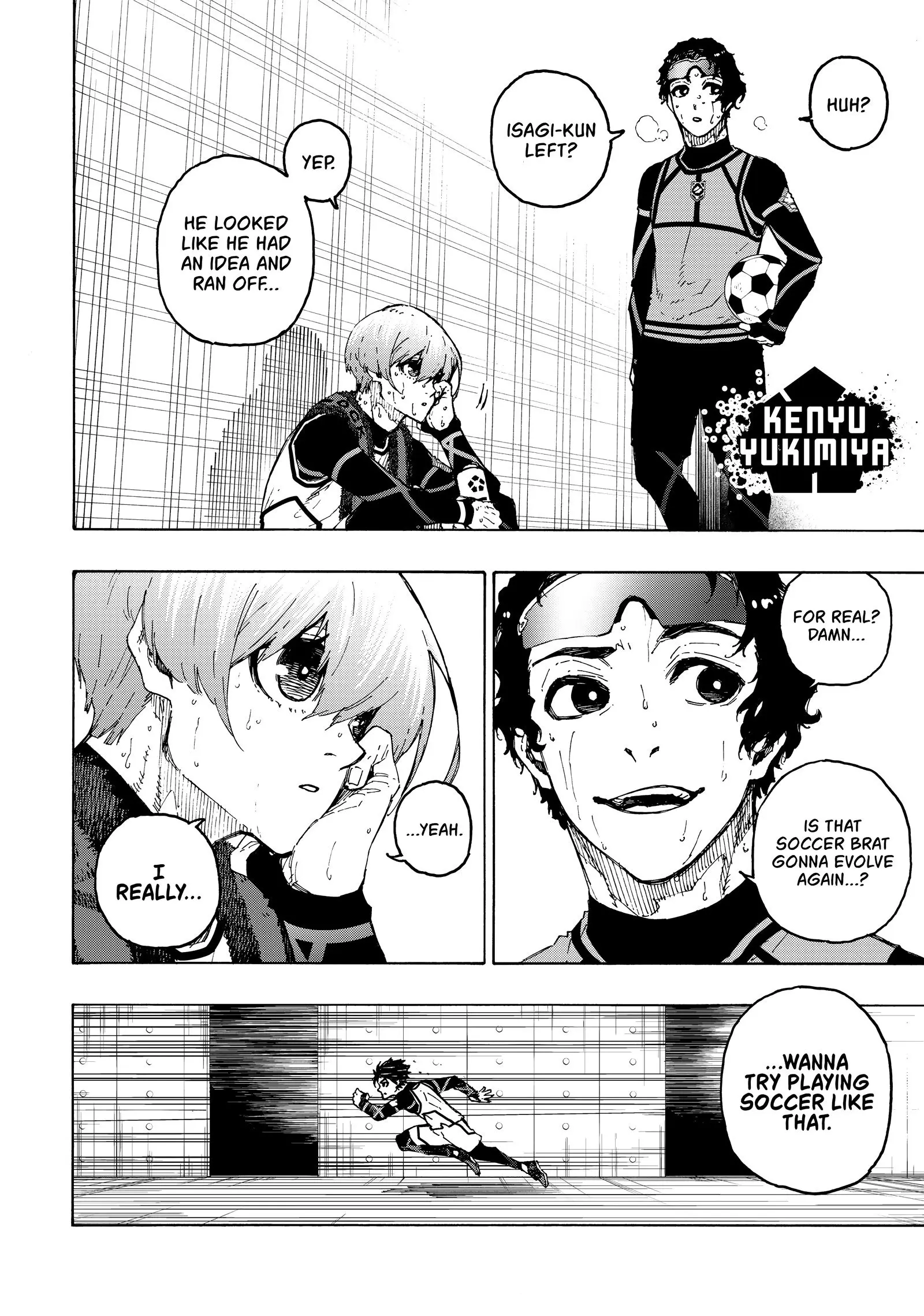 B Lock Manga, chapter 208, page 18
