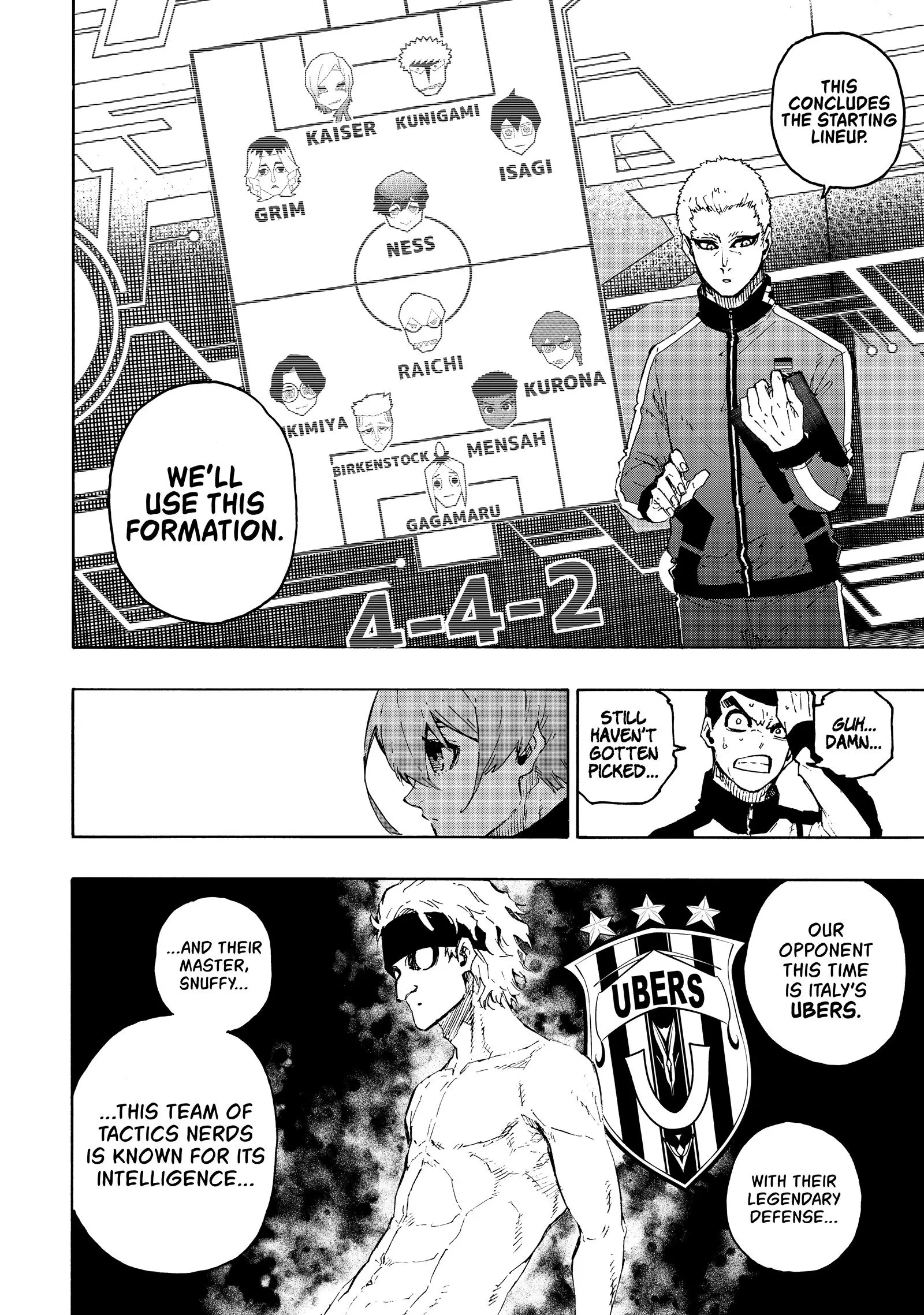 B Lock Manga, chapter 209, page 10