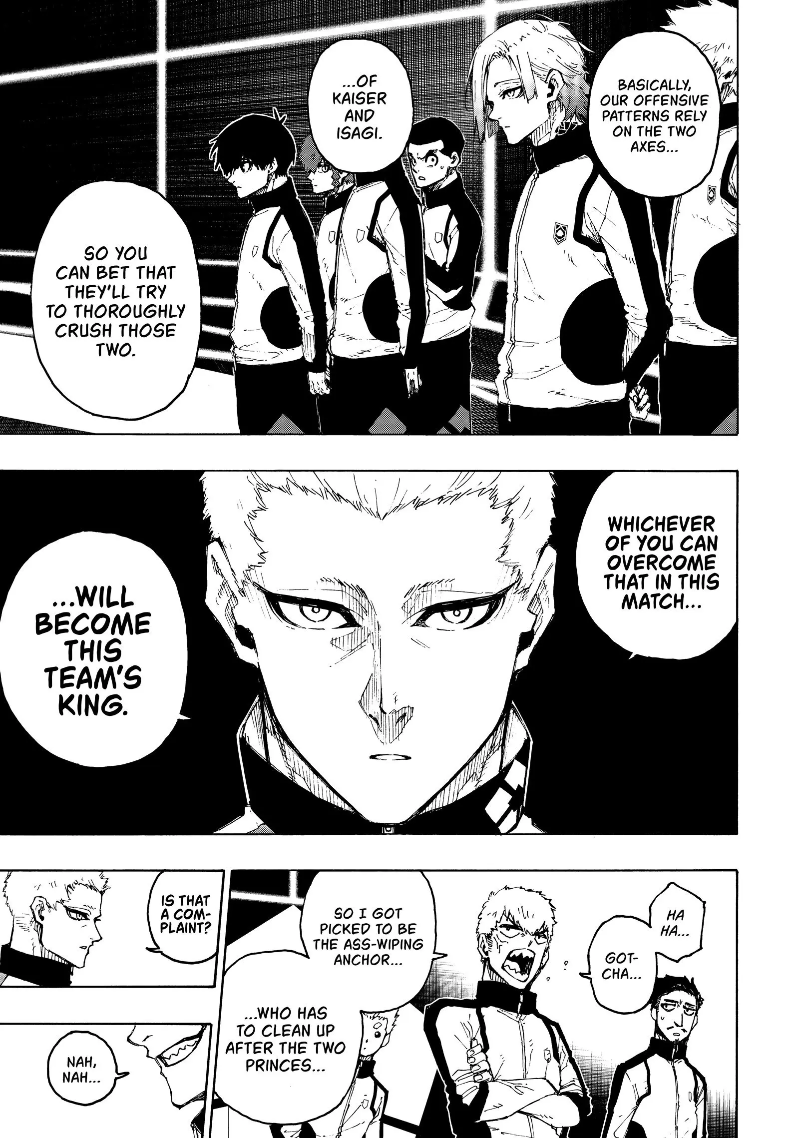 B Lock Manga, chapter 209, page 11