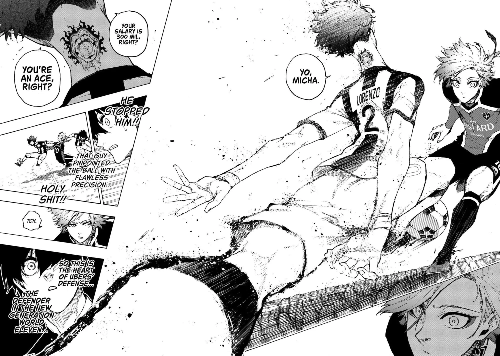 B Lock Manga, chapter 210, page 17