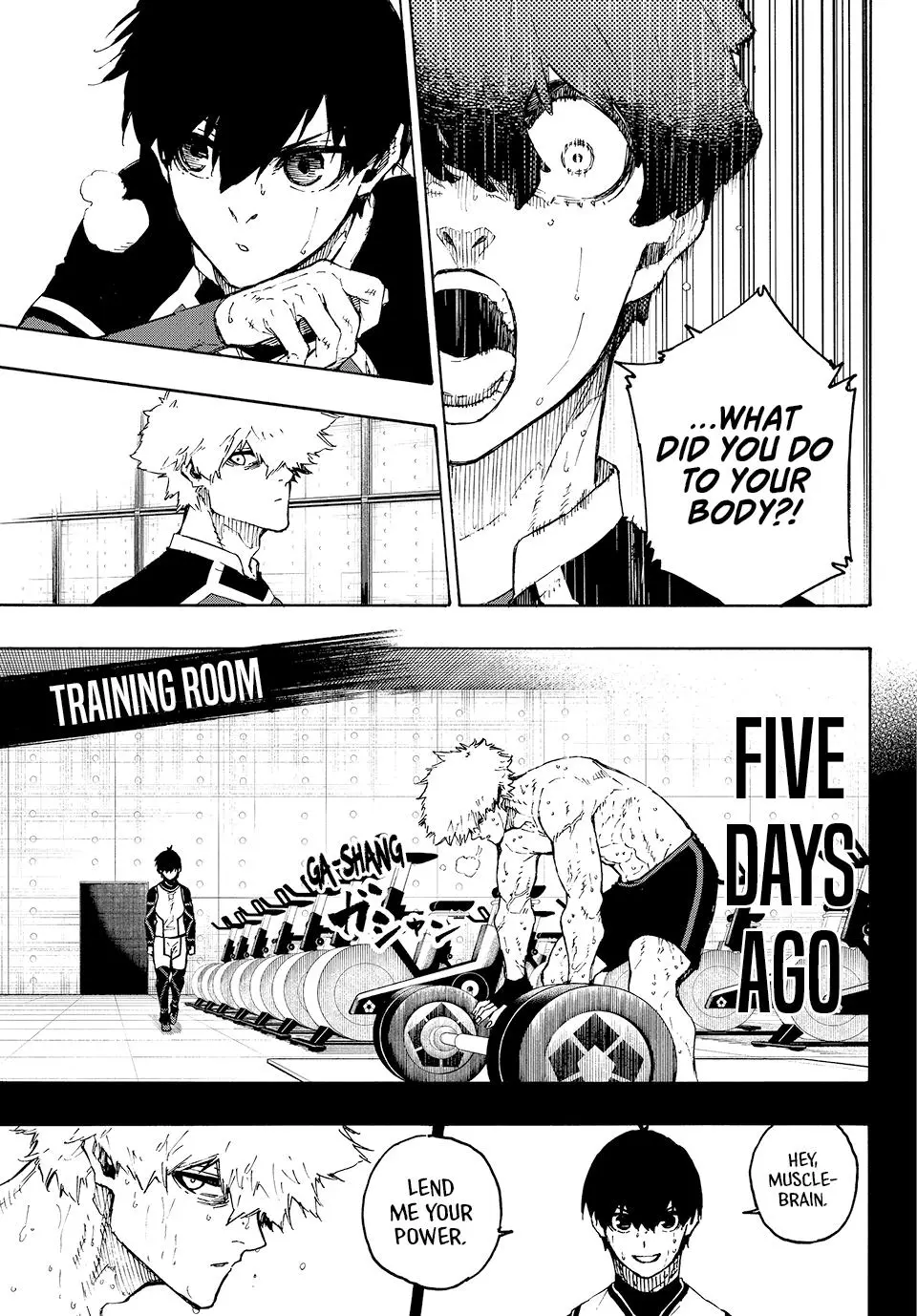 B Lock Manga, chapter 213, page 4