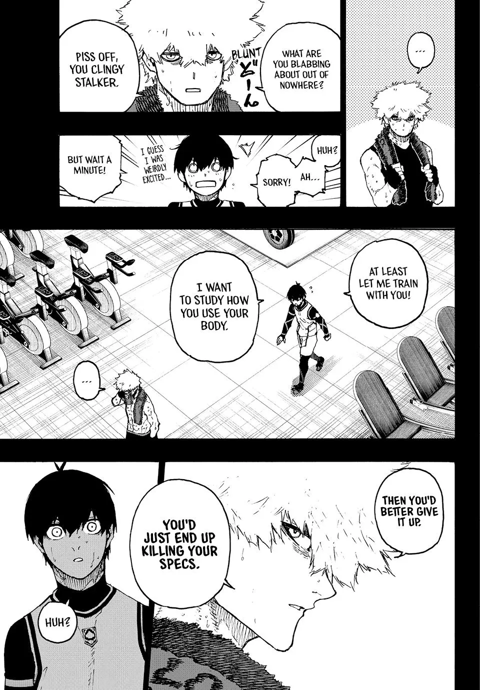 B Lock Manga, chapter 213, page 6