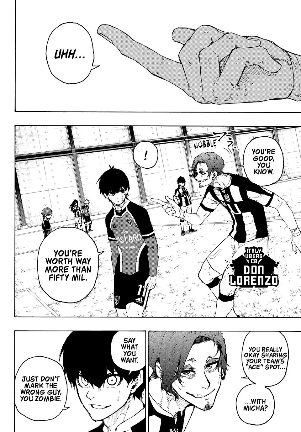 B Lock Manga, chapter 214, page 2