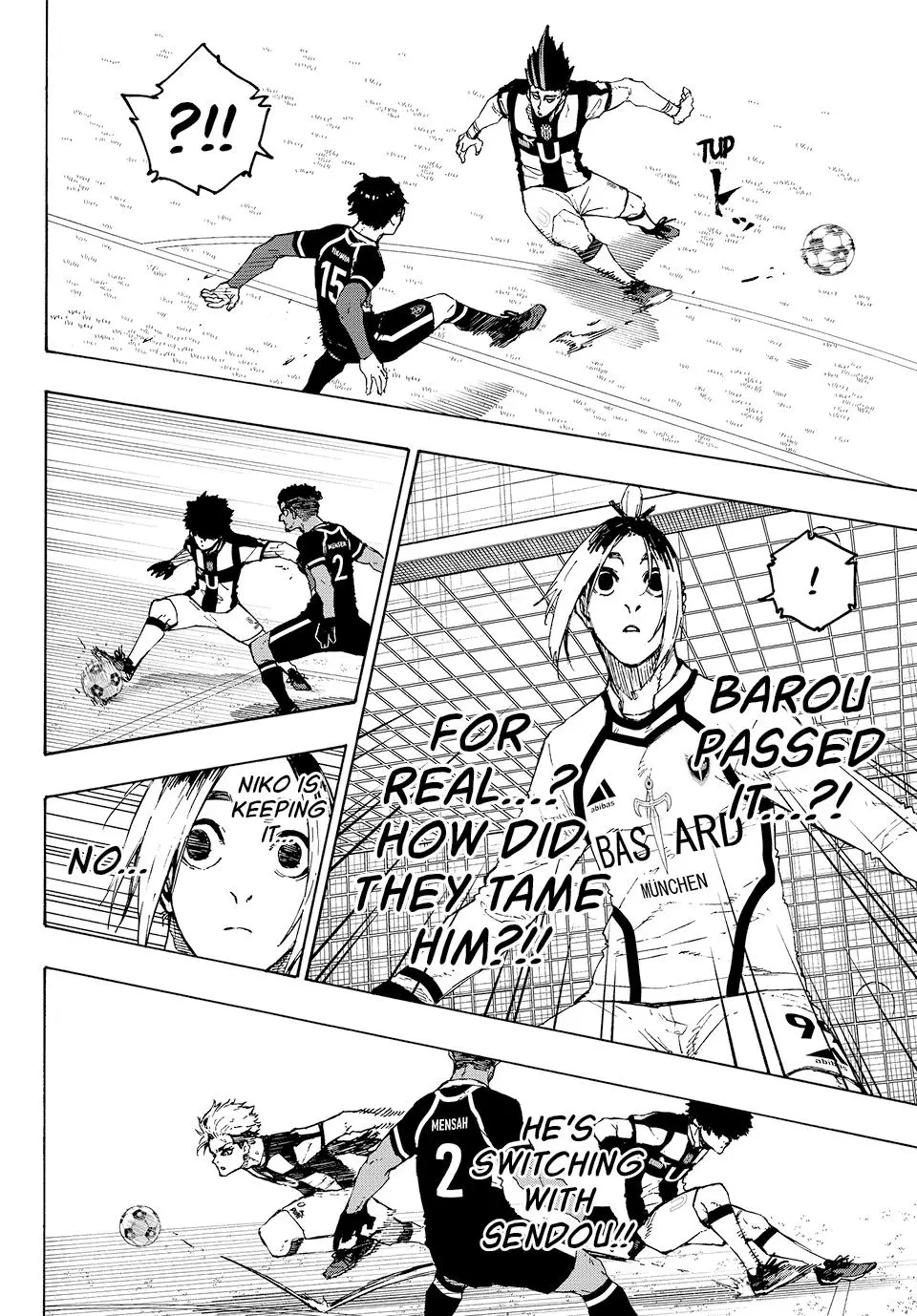 B Lock Manga, chapter 215, page 4