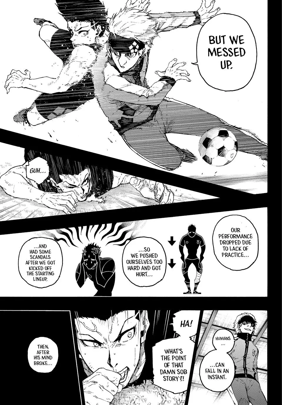 B Lock Manga, chapter 215, page 16