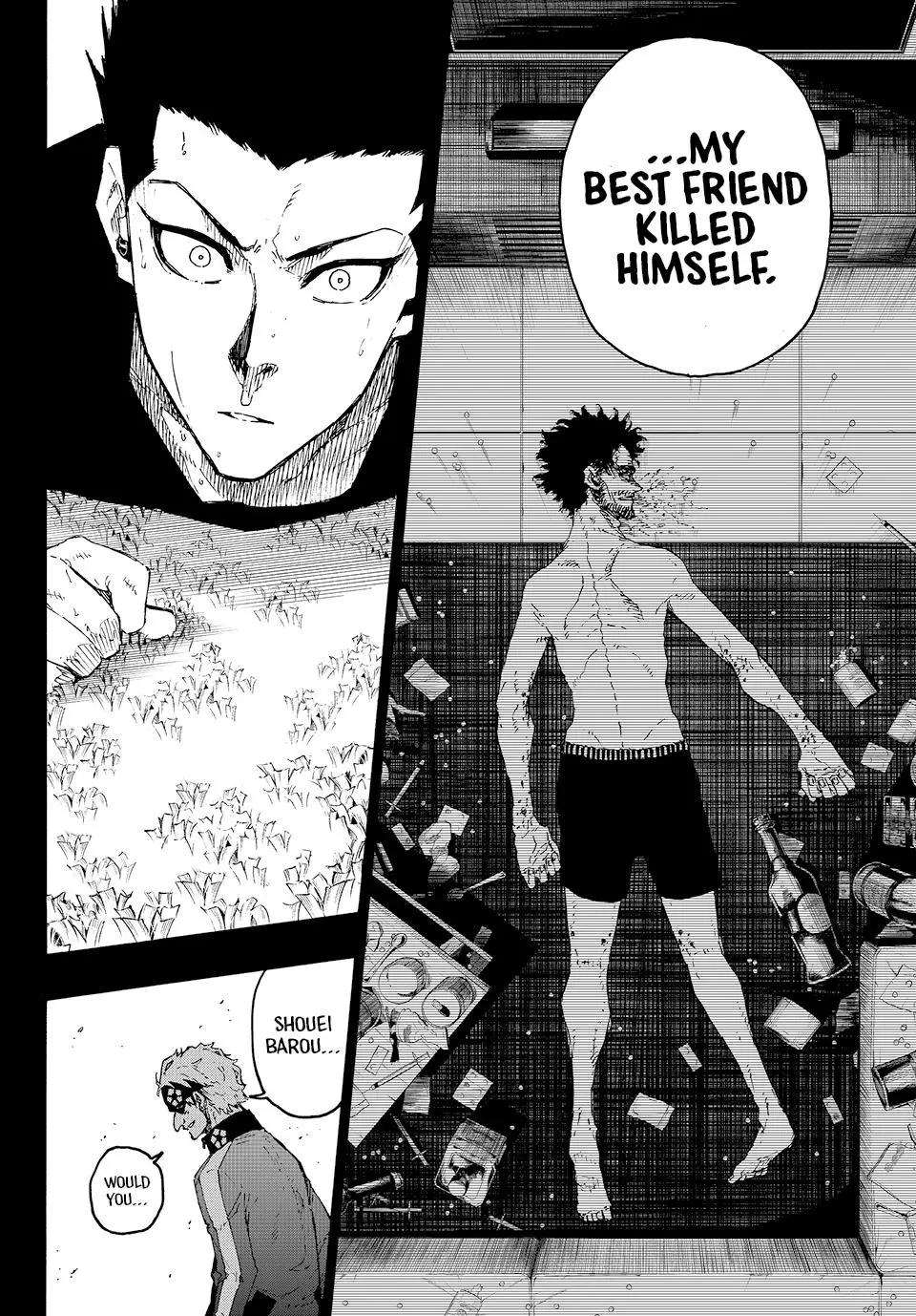 B Lock Manga, chapter 215, page 17