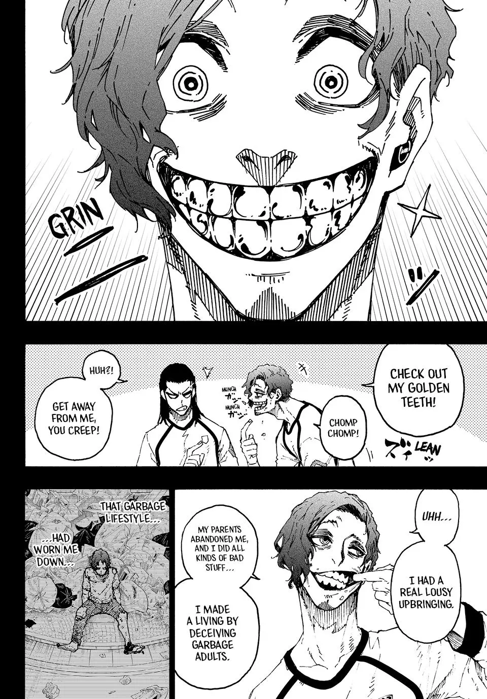 B Lock Manga, chapter 216, page 8