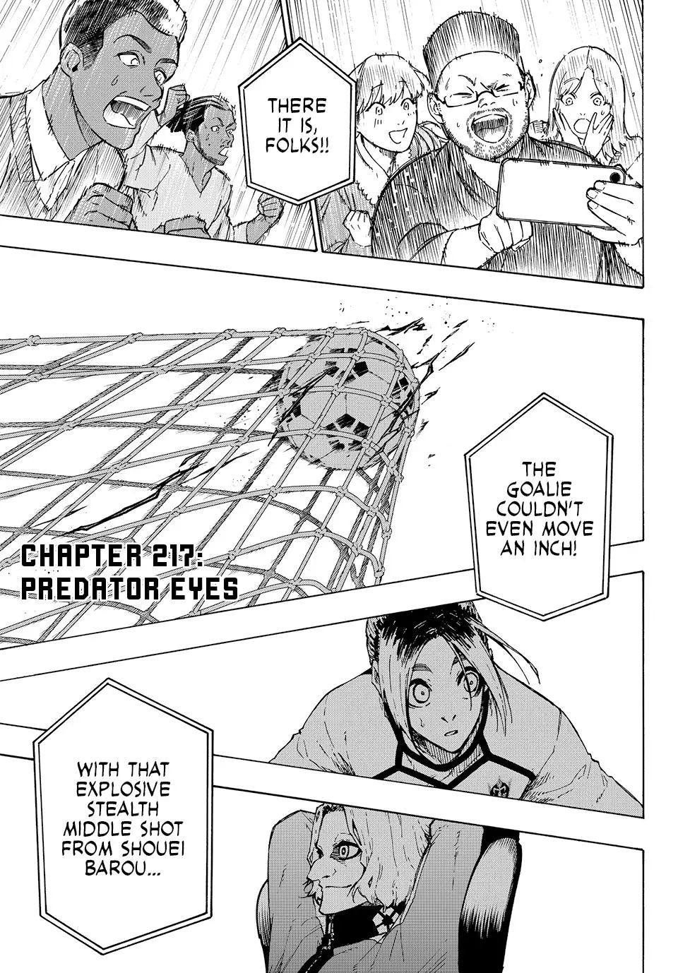 B Lock Manga, chapter 217, page 1