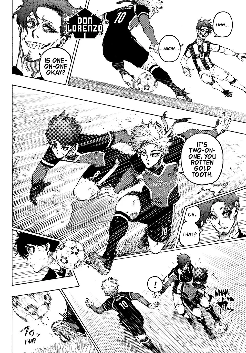 B Lock Manga, chapter 217, page 12