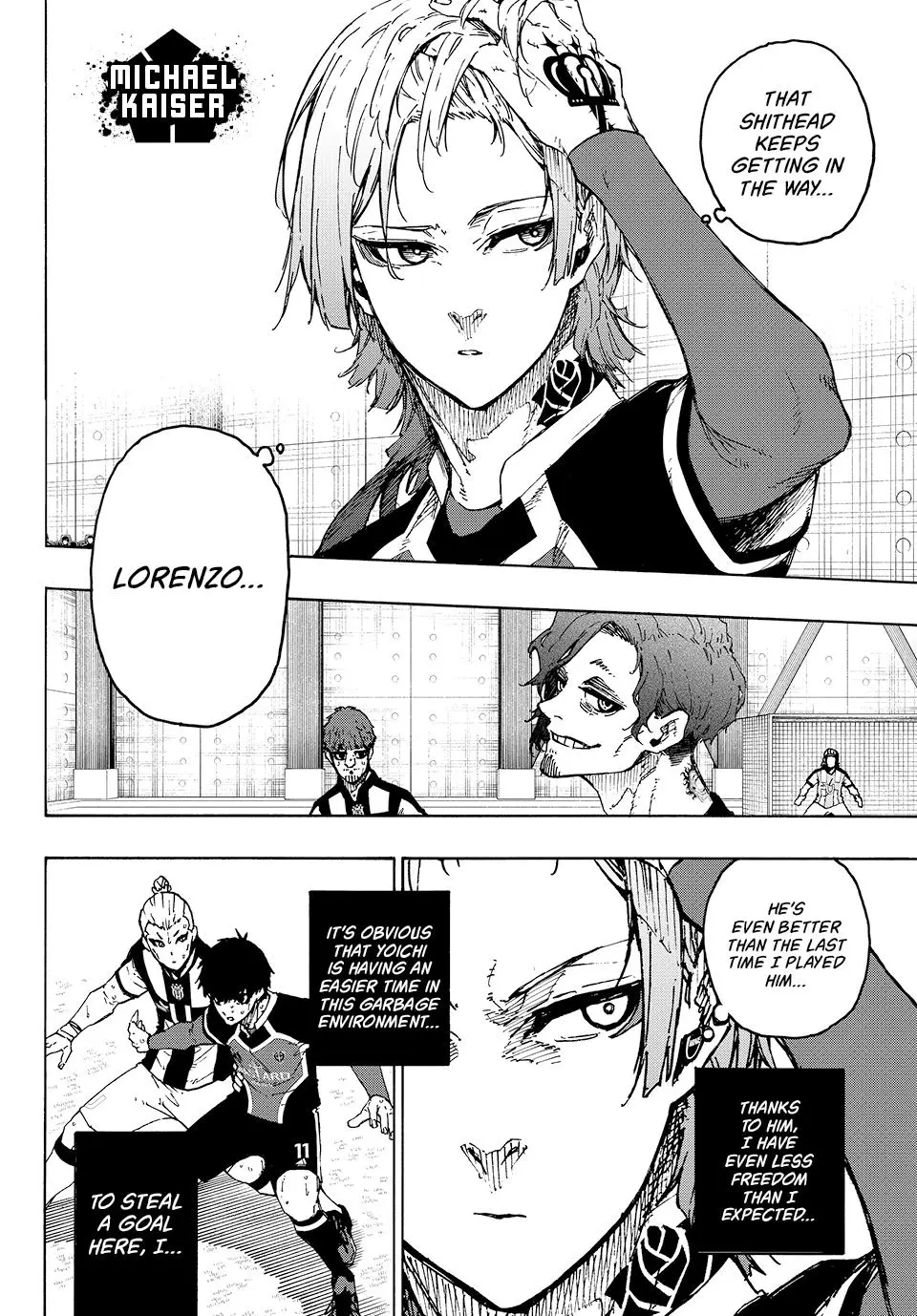 B Lock Manga, chapter 218, page 16