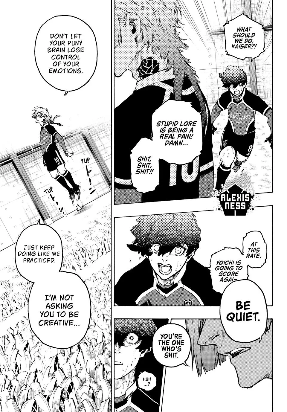 B Lock Manga, chapter 218, page 17