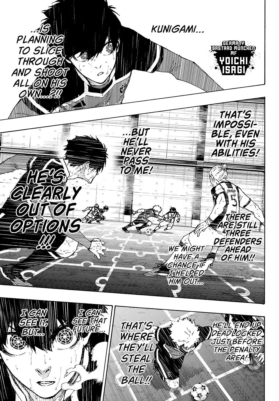 B Lock Manga, chapter 219, page 3