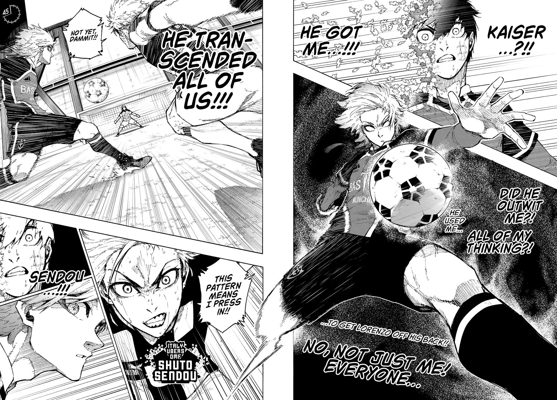 B Lock Manga, chapter 220, page 8