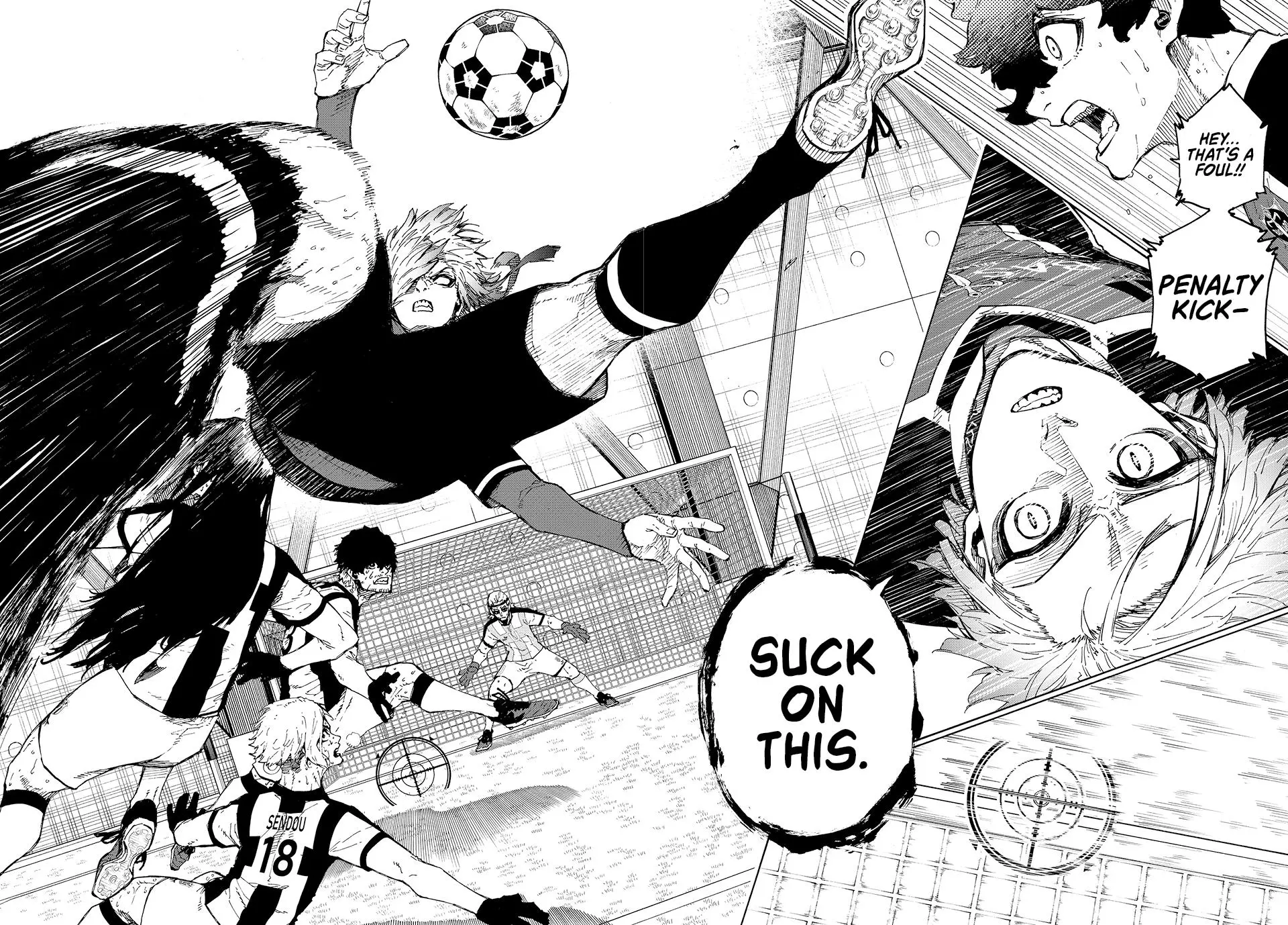 B Lock Manga, chapter 220, page 11
