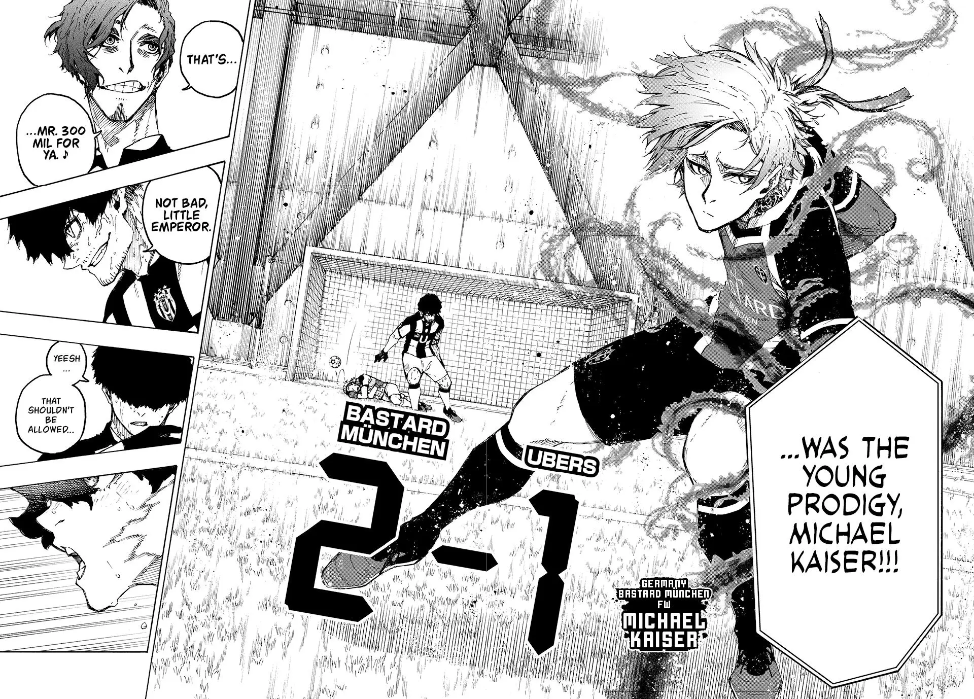 B Lock Manga, chapter 221, page 2