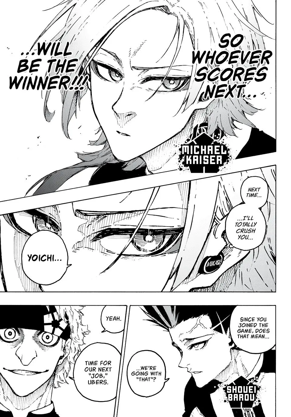 B Lock Manga, chapter 222, page 3