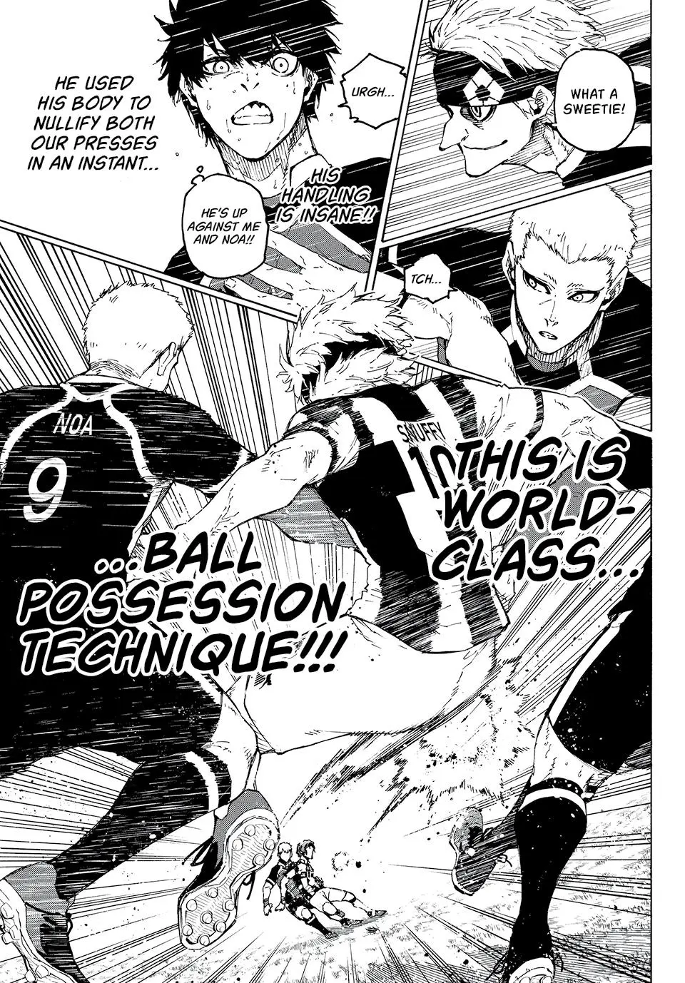 B Lock Manga, chapter 222, page 10