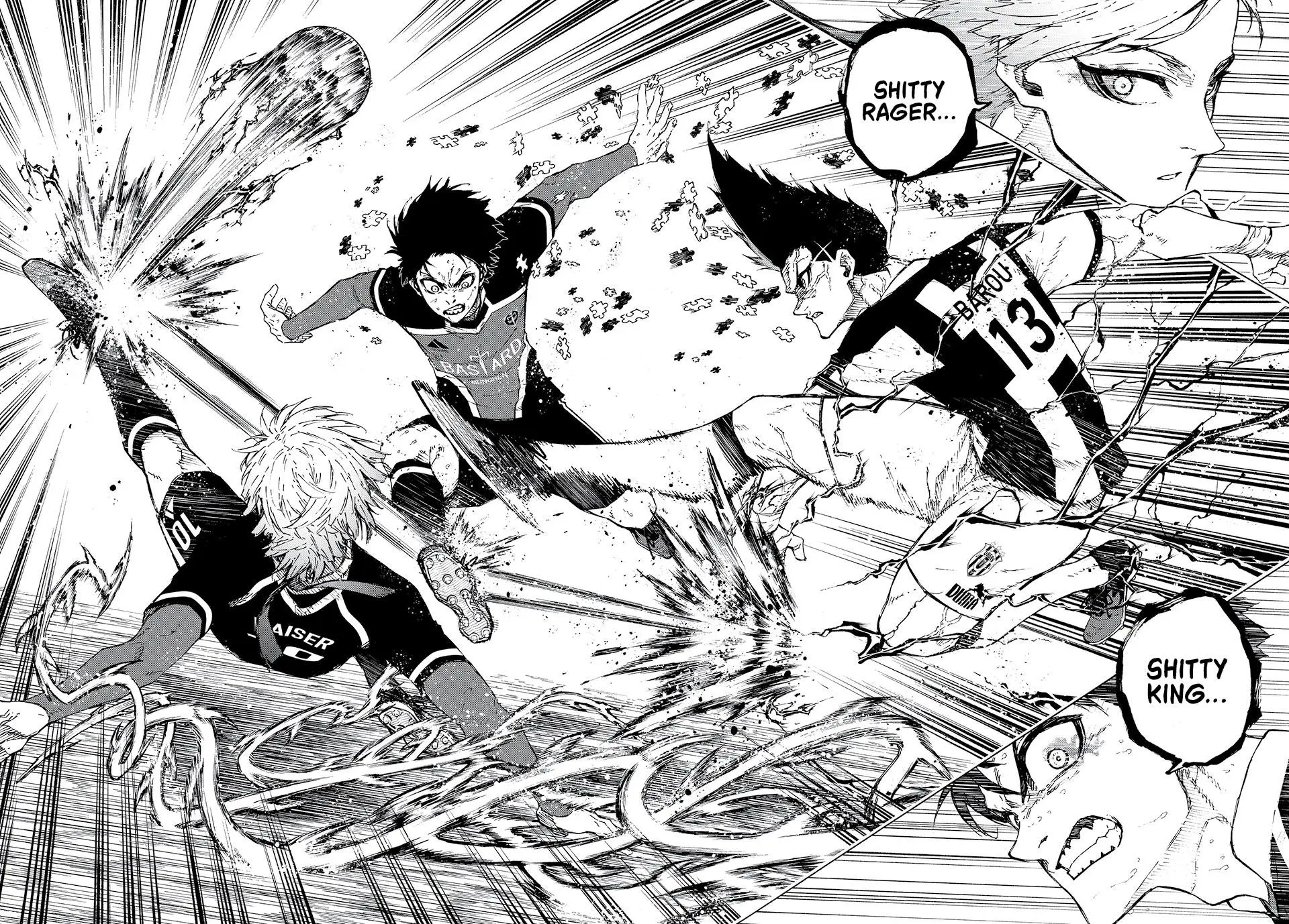 B Lock Manga, chapter 222, page 14