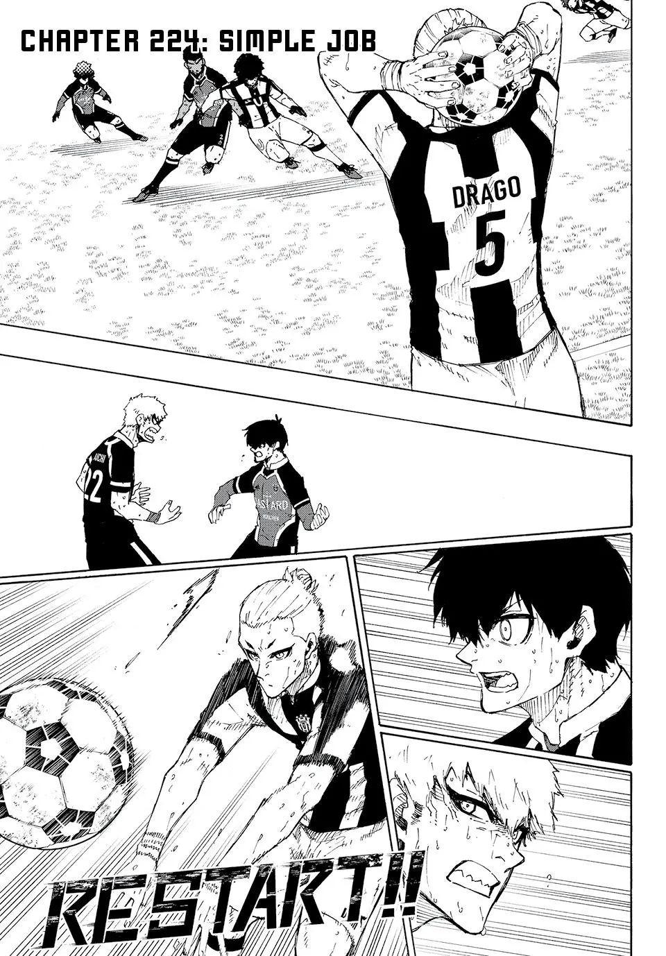 B Lock Manga, chapter 224, page 1