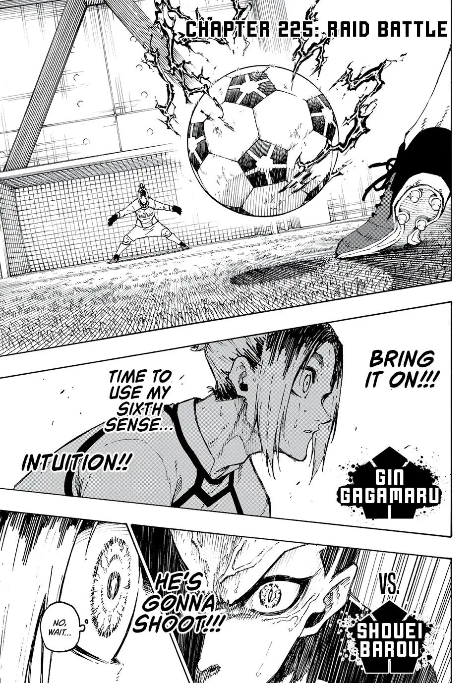 B Lock Manga, chapter 225, page 1