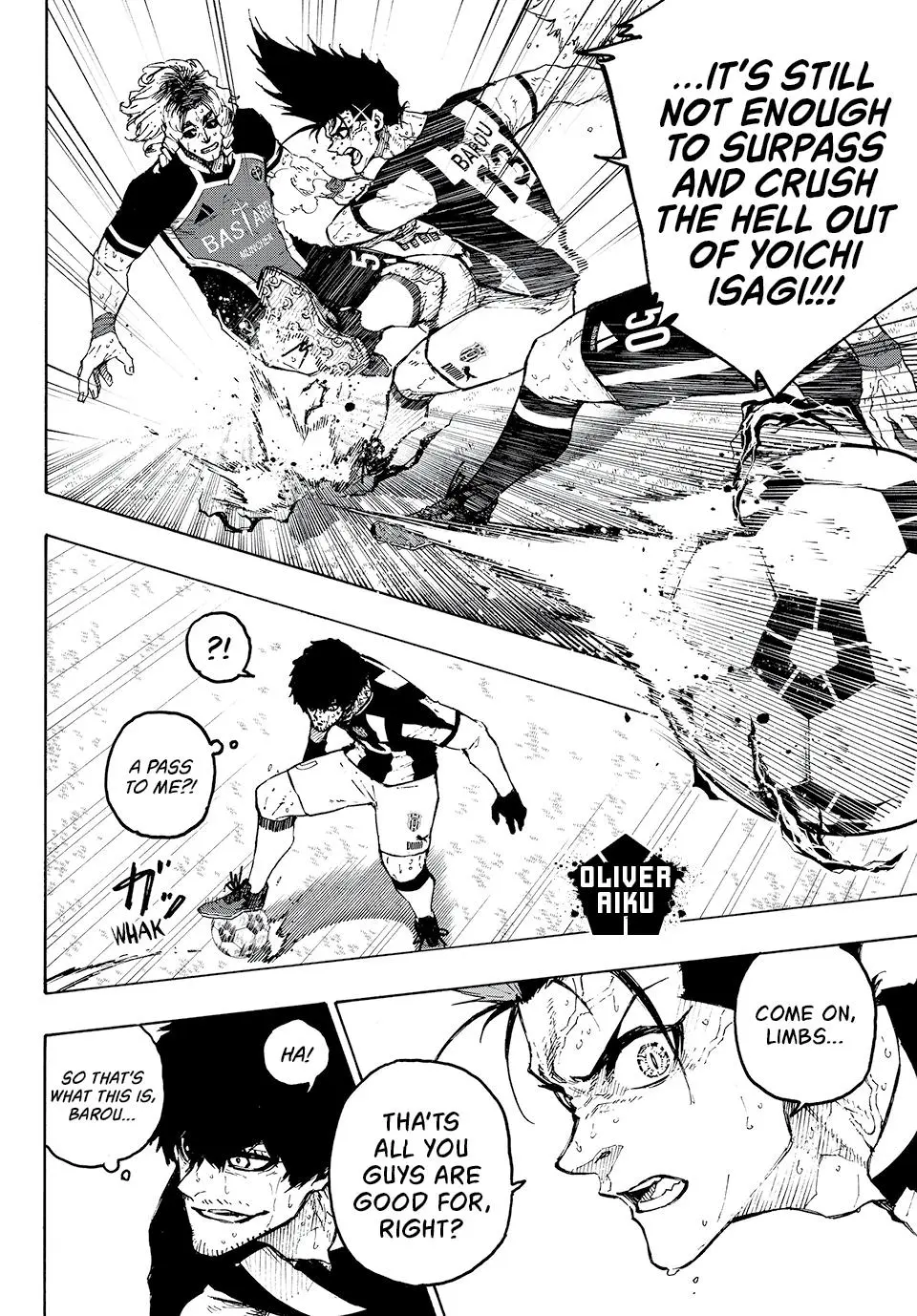 B Lock Manga, chapter 227, page 6
