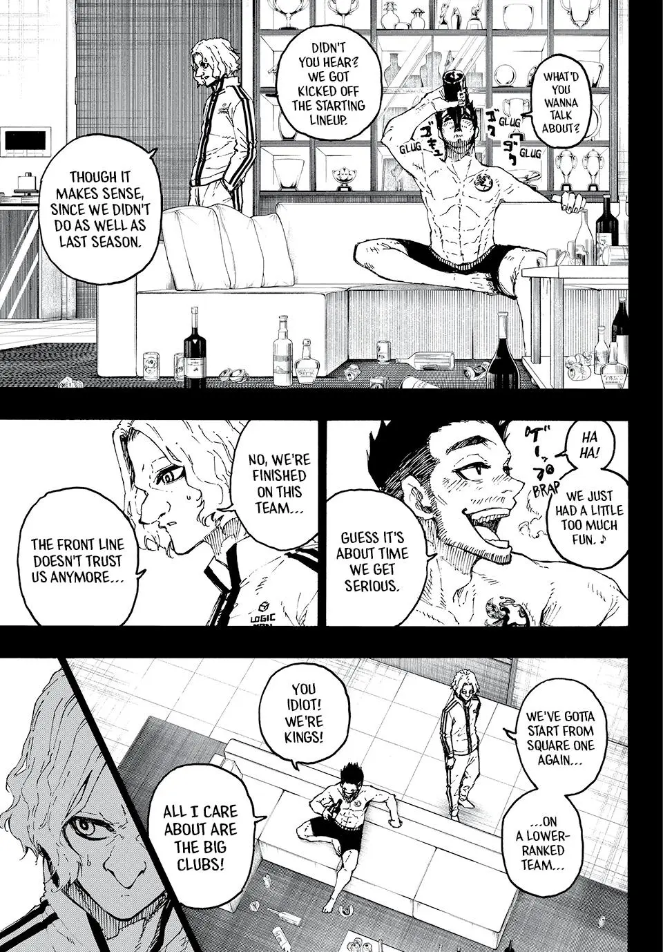 B Lock Manga, chapter 229, page 5