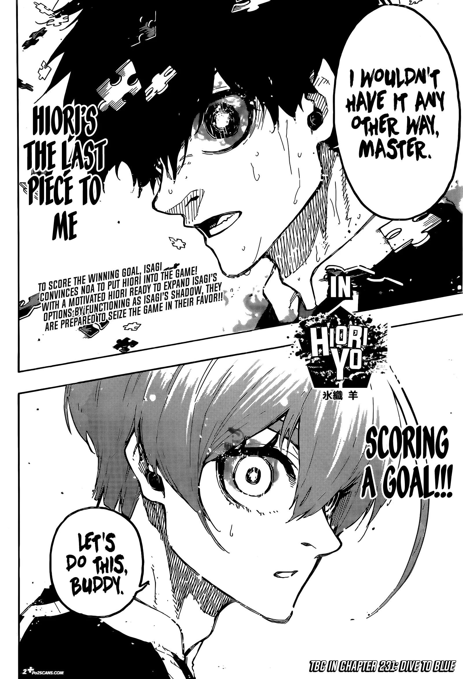 B Lock Manga, chapter 230, page 20