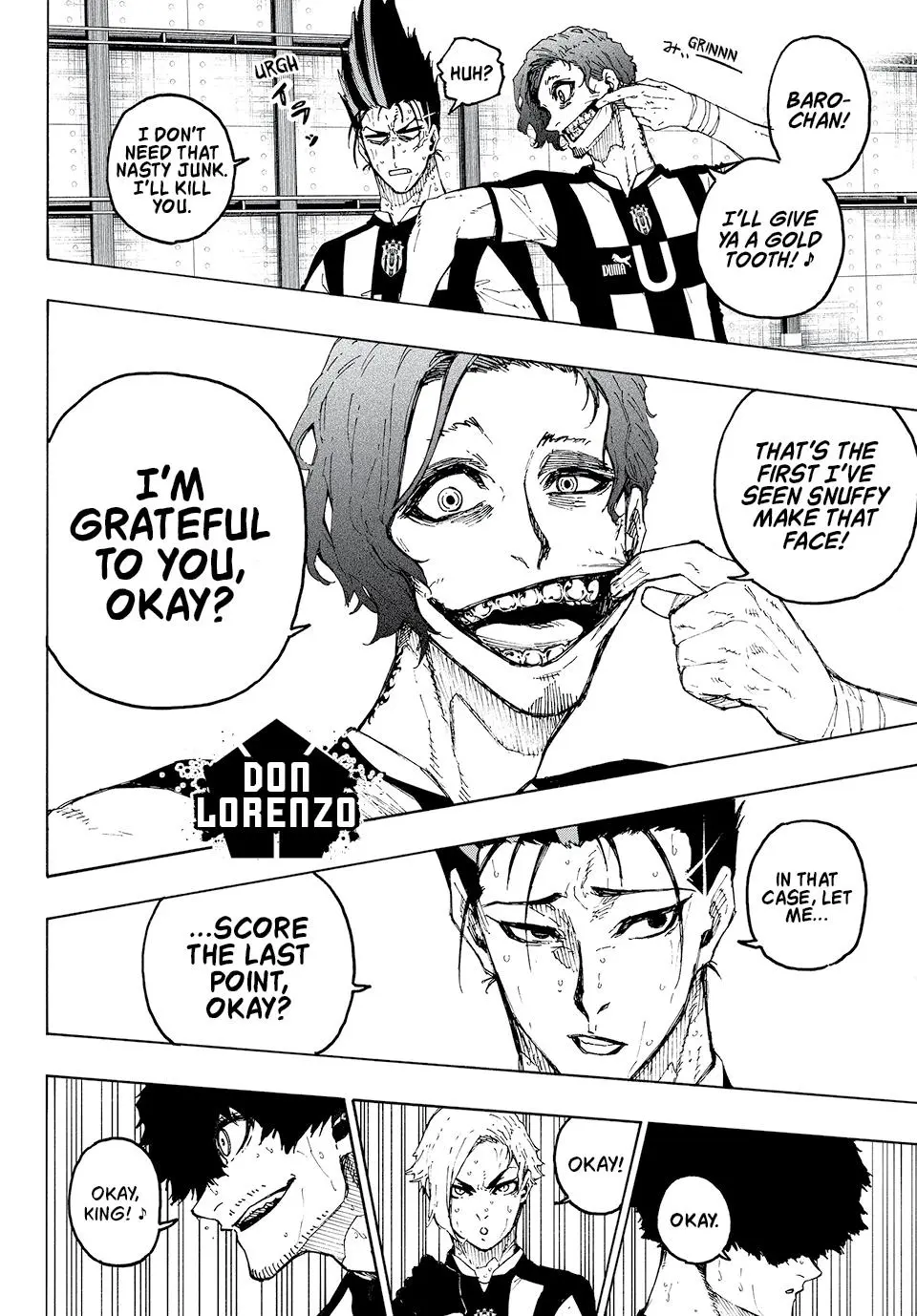 B Lock Manga, chapter 231, page 14