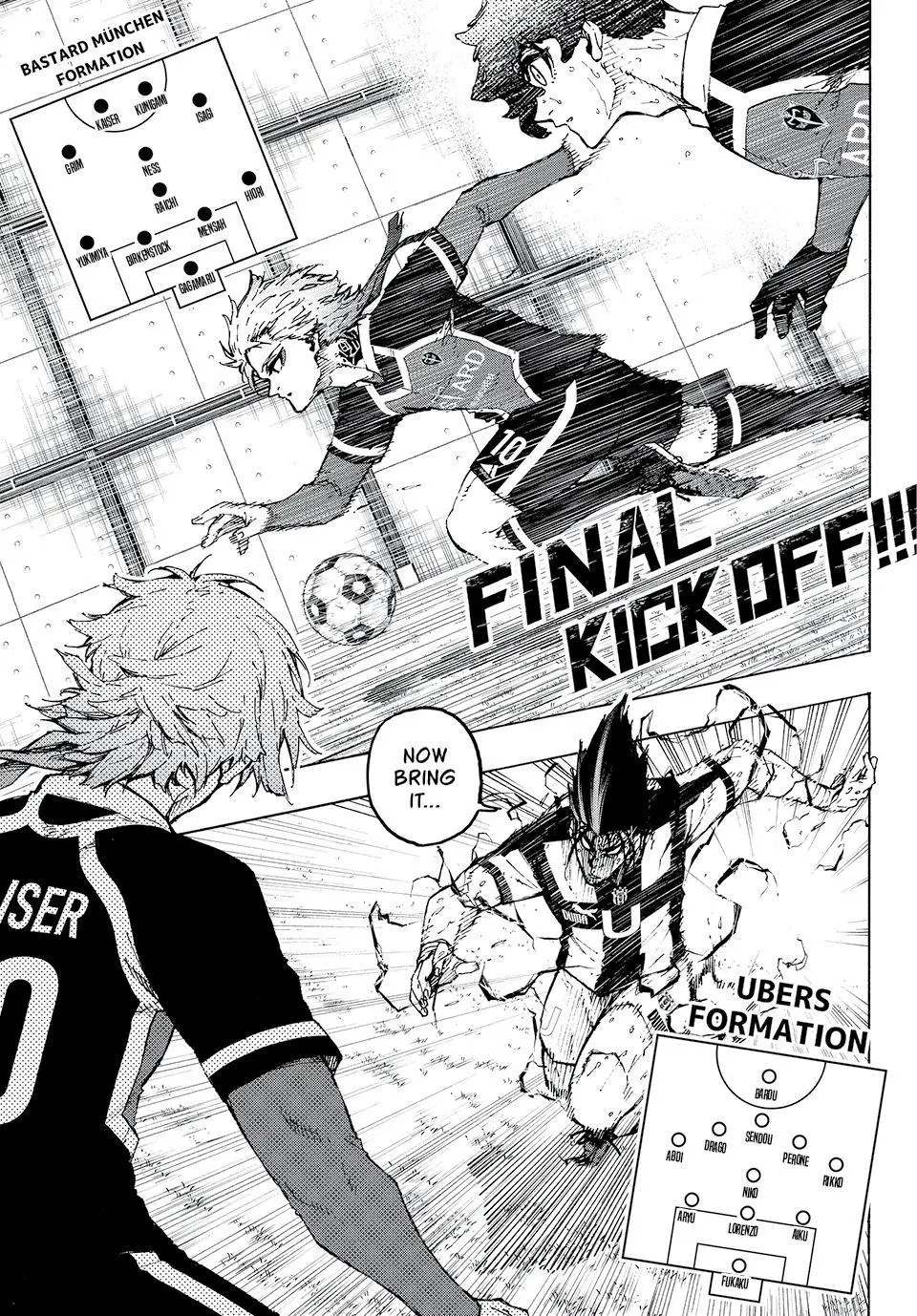 B Lock Manga, chapter 232, page 2
