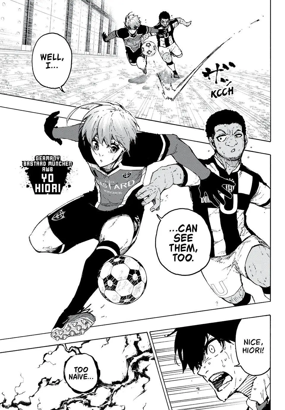 B Lock Manga, chapter 232, page 12