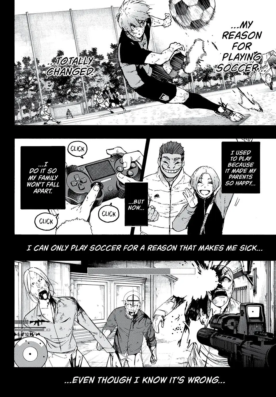 B Lock Manga, chapter 233, page 2