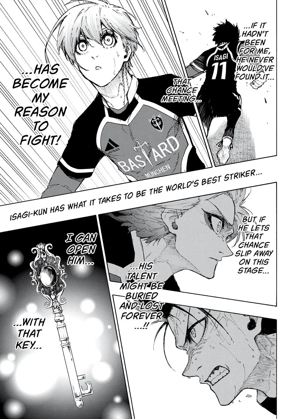 B Lock Manga, chapter 233, page 14
