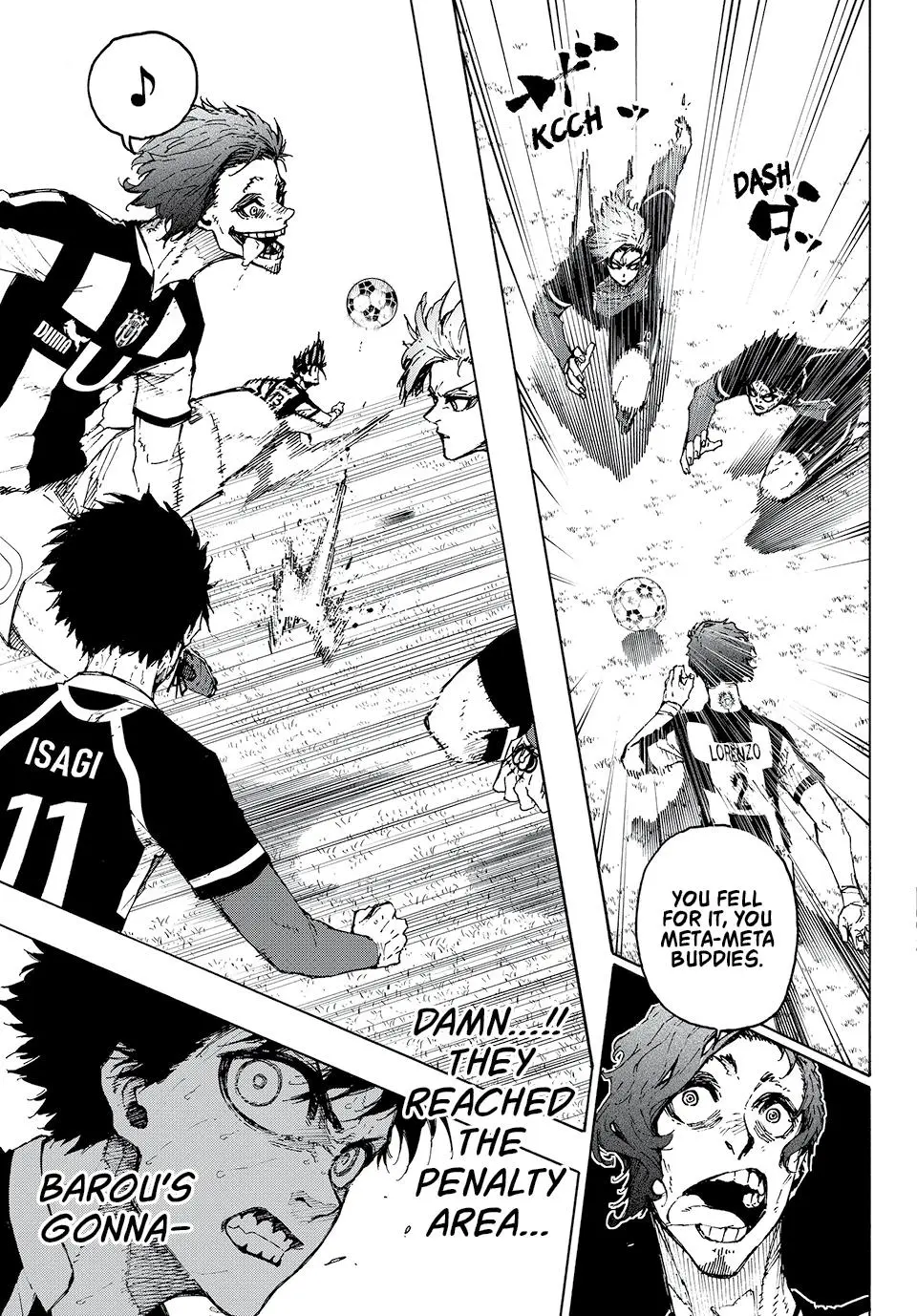 B Lock Manga, chapter 233, page 17