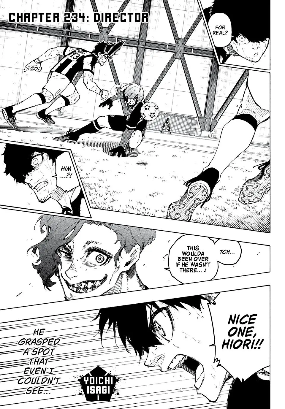 B Lock Manga, chapter 234, page 1