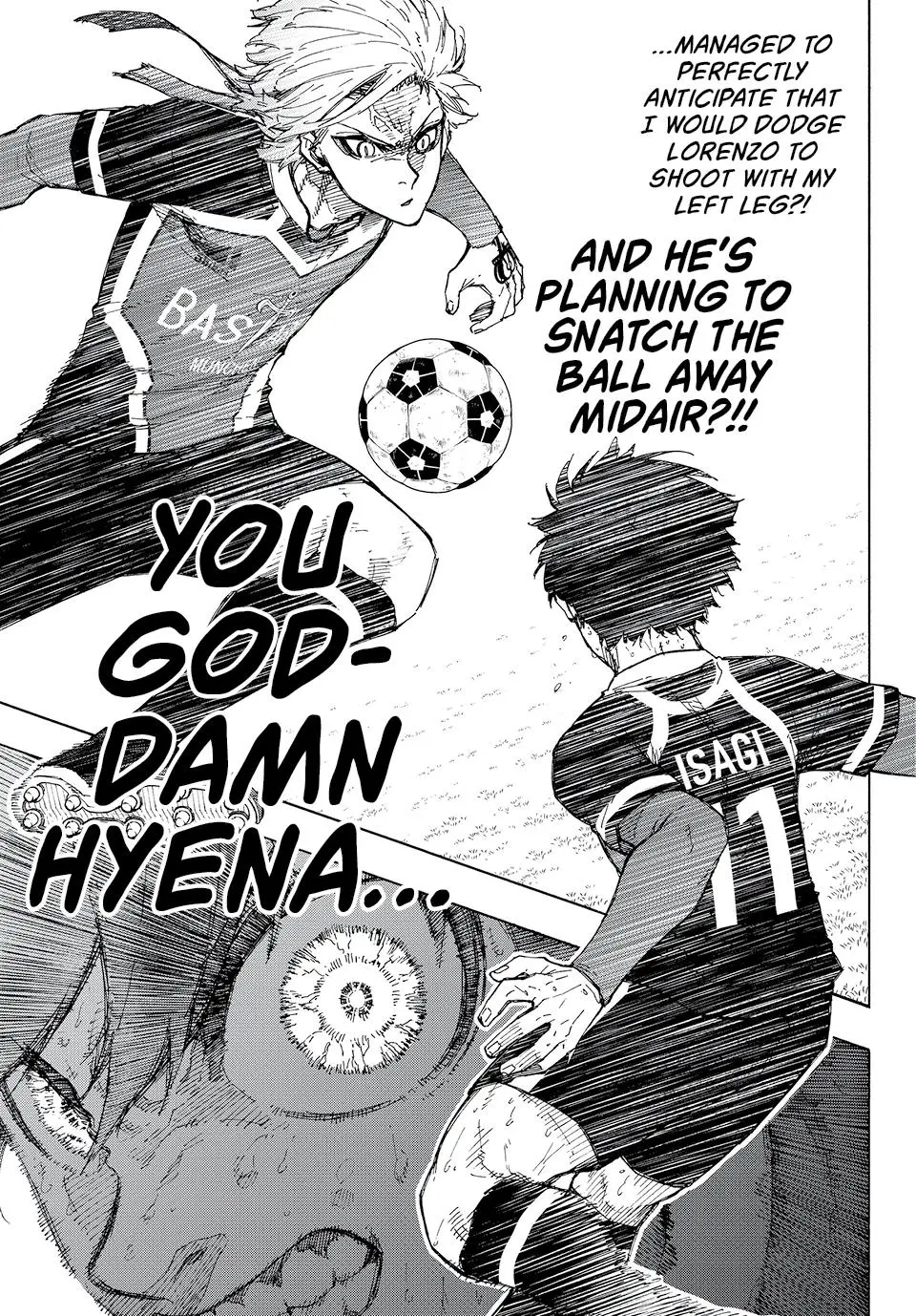 B Lock Manga, chapter 234, page 14