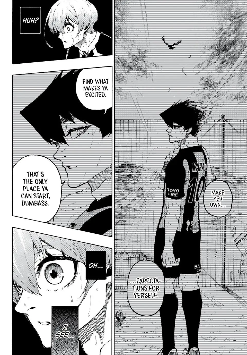 B Lock Manga, chapter 235, page 10